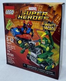 LEGO 76071 Marvel Super Heroes Mighty Micros: Spider-Man vs. Scorpion SEALED