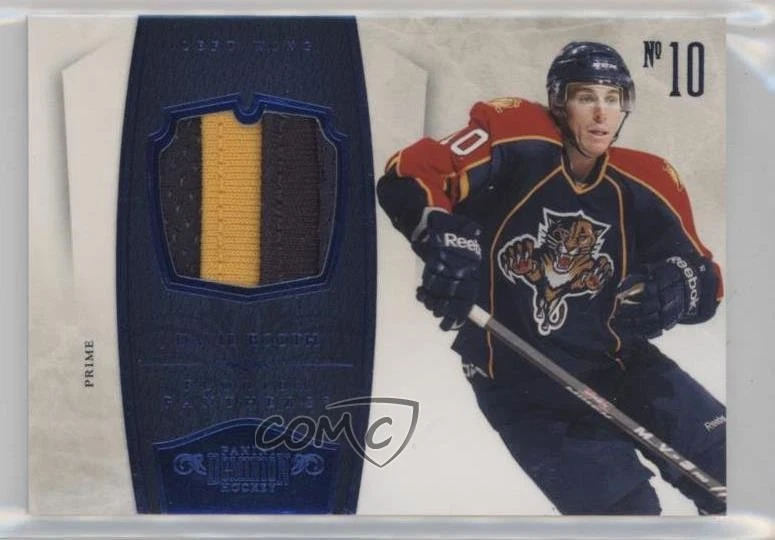 2010-11 Panini Dominion Jerseys Prime /25 David Booth #42 - Image 1 of 2