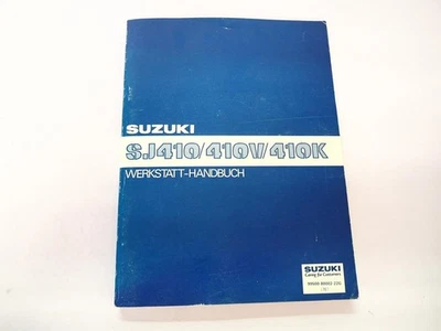 Suzuki Samurai SJ410 V K Jeep Werkstatthandbuch Reparaturanleitung 1985 - Bild 1 von 4