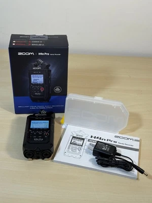 Zoom H4n Pro Portable Four-Track Audio Recorder - Black - w/ Power! - L@@K! - Image 1 of 4