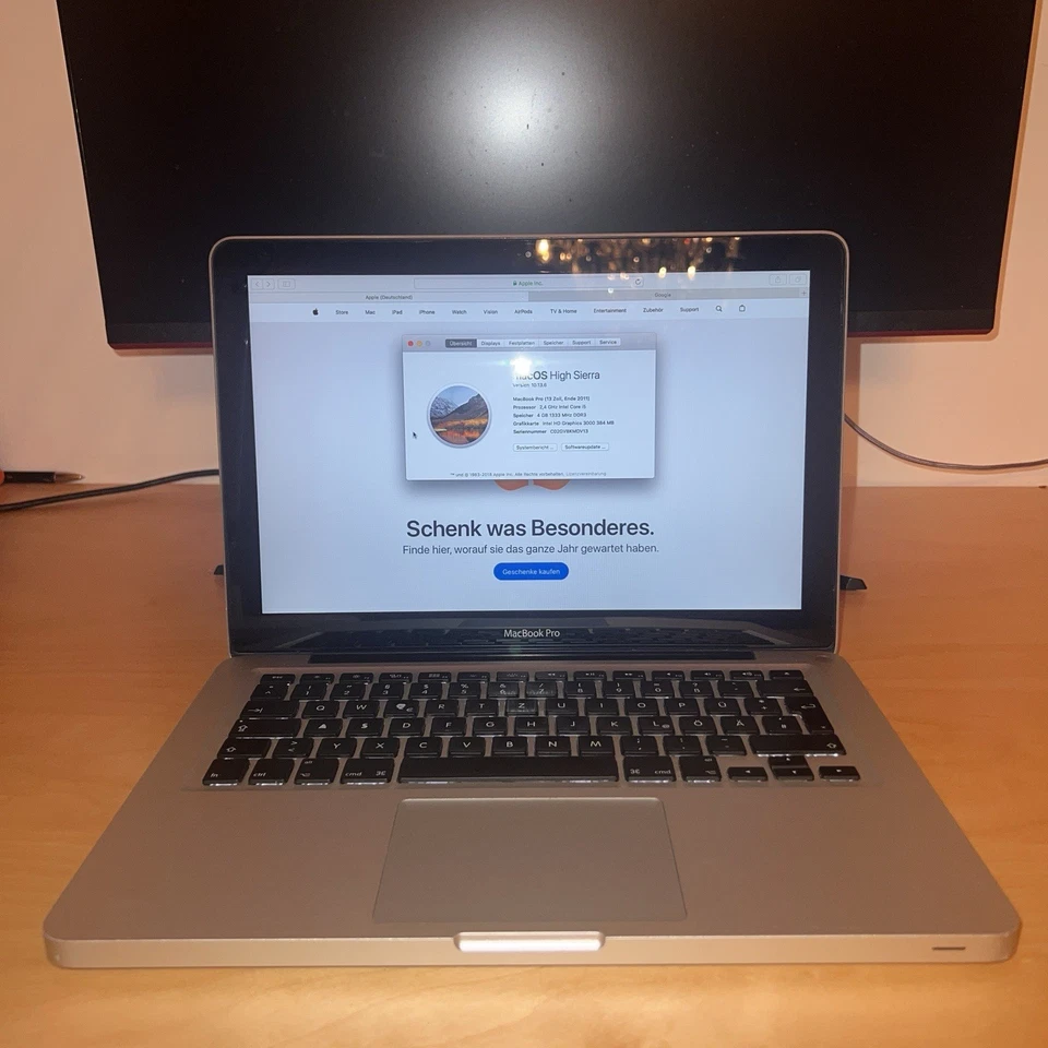 macbook pro 2011, 13 Zoll 470gb Ssd - Bild 1 von 4