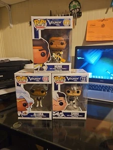 Lote de 3 Voltron Pops Hunk, Allura y Shiro - Imagen 1 de 4