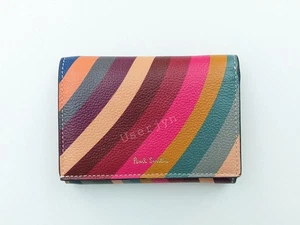 Paul Smith Women's Purse - BNWT Signature Swirl Small Purse Trifold RRP:  £230 - Picture 1 of 13