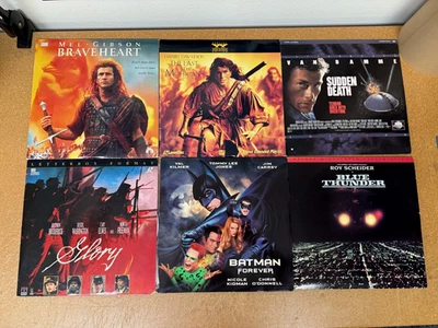 Lot of 12 Laserdiscs Action & Sci-Fi Star Trek Batman Blade Runner Terminator - Image 1 of 4