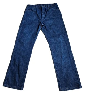 Herren Wrangler Jeans 13MWZPW Größe 38 x 32 Medium Wash Blau Denim Western Wear  - Bild 1 von 10
