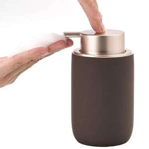 Foaming Soap Dispenser with Plastic Pump,12oz Foam Dispenser Bathroom,Kitchen... - Picture 1 of 7
