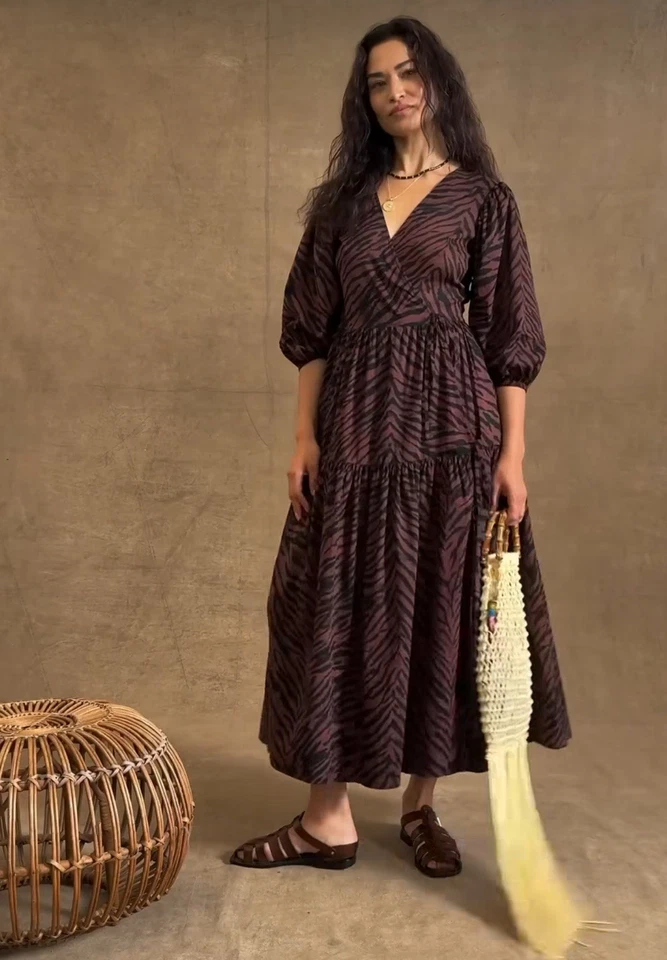 Banana Republic белый лотос хлопок надежном платье размер маленький M новый с Ярлыками RT$250 - Изображение 1 из 4