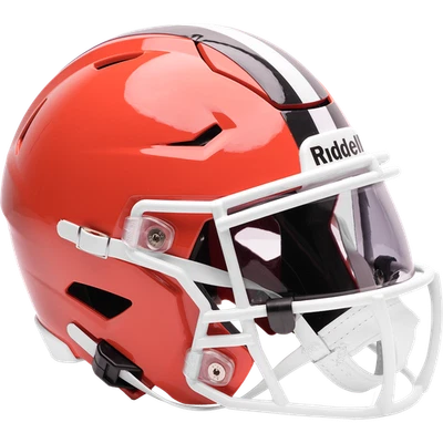 Casco de fútbol americano Riddell SpeedFlex réplica tamaño mediano Cleveland Browns NFL Foto 1 de 4