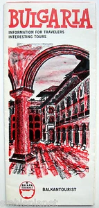 1965 BULGARIA * TOURIST GUIDE * Publ. Balkantourist INFO Photos Excursions - Picture 1 of 4