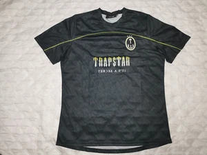 Trapstar Fußball TRIKOT schwarz Limette Größe XL - Bild 1 von 3