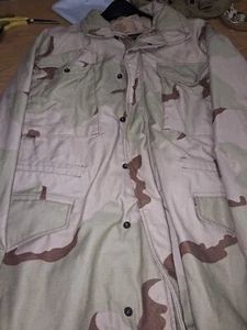 Choice Military Desert M-65 Field Jacket Men Medium Regular Full Zip - Picture 1 of 4