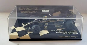 Minichamps 1:43 Lotus Renault 98T Commemorative Lap Brazil GP Bruno Senna - Picture 1 of 3