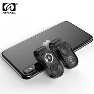 APEXEL100X Ingrandimento Microscopio Mobile Luce LED Micro Obiettivo Tascabile per Telefono - Foto 1 di 9