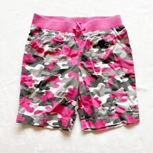 Faded Glory Pink Camo Shorts size 7/8 - Picture 1 of 5