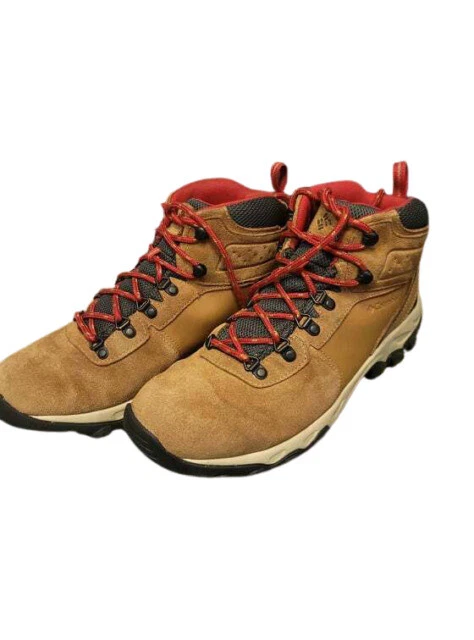 Columbia Newton Ridge Plus II Waterproof Men's  Hiking Leather Boots US 9.5 - Brown