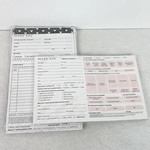 Big Lot of Mary Kay Beauty Consultant Order Form Customer Profile Forms - Picture 1 of 10