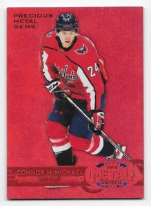 20/21 SKYBOX METAL UNIVERSE '97-98 PRECIOUS METAL GEMS RED Connor McMichael /100 - Picture 1 of 2