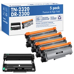 Toner kompatibel Brother TN-2320 DR-2300 DCP-L2500 D L2520DW L2540DN L2560DW - Bild 1 von 10
