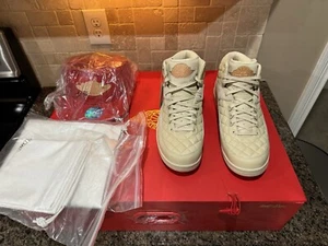 Größe 11 - Just Don x Air Jordan 2 Retro Beach Brandneu Karton beschädigt 834825 250 - Bild 1 von 20