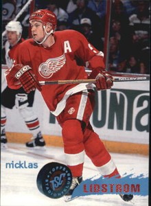 1995-96 Topps Stadium Club Hockey #129 Nicklas Lidstrom