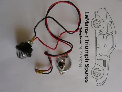 Triumph Tr4/Tr5 Sin Placa Luces Montajes 142002 Foto 1 de 4