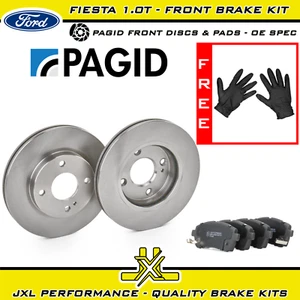 Ford Fiesta Mk7 1.0 EcoBoost Front Brake Pad & Disc Kit - Pagid OE Spec - Picture 1 of 1