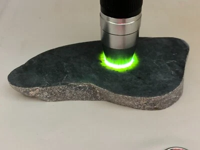 Washington State Jade slab W Translucency Cabbing Lapidary Carving Combo Ship - Image 1 of 4