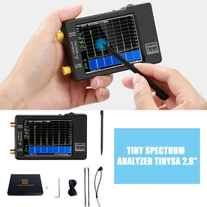 100 KHZ-960 MHz 2,8" LCD Touch Control Kits Handheld winziges Spektrum Analysator Tinysa - Bild 1 von 11