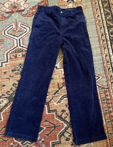 Vineyard Vines Corduroy Dark Blue Pants Straight Leg 2018 YOUTH SZ 16 - Picture 1 of 7