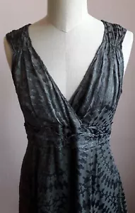 PENNYBLACK / MAX MARA Kleid Gr. 38 Grau, Ohne Arm, Kreismotive - Bild 1 von 8