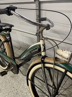 De colección 1947 Firestone Pilot Damas 26” Skiptooth Globo Neumático Nexus 3 velocidades 50 mm Foto 1 de 4