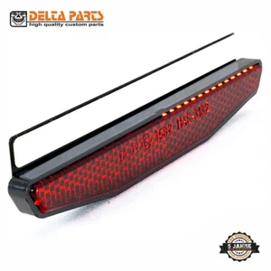 Motorrad Reflektor Rückstrahler, Katzenauge hinten, selbstklebendes Halteblech - Bild 1 von 6