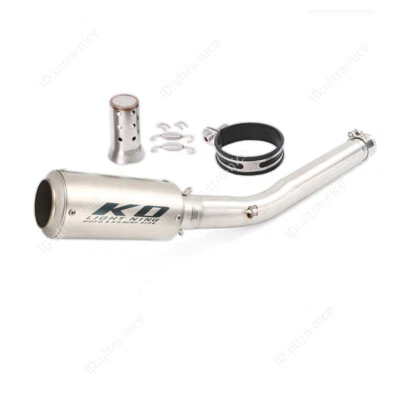 GSXR1000 2005 2006 for Suzuki K5 K6 Slip On System Exhaust Mid Link Pipe Muffler - Image 1 of 4