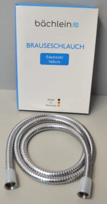 Bächlein Brauseschlauch Duschschlauch aus Edelstahl 1,6m mit Verdrehschutz Neu - Bild 1 von 3