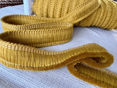 Garniture de coussin textile à pompons à franges en coton de 30 mm de large -... - Photo 1/3