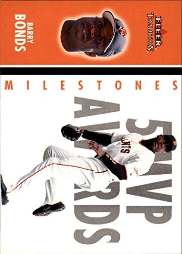 Barry Bonds MLB Baseball Singles (Pick Your Cards) - Image 1 of 1