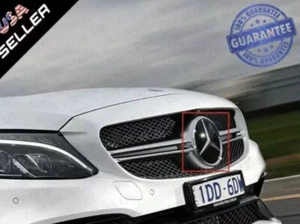 REJILLA EMBLEMAS ESTRELLA LED MERCEDES BENZ W205 W218 CLASE CLS CLS550 CLS63 C350 - Imagen 1 de 7