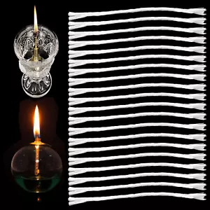 10Pcs 1mm-6mm Fiberglass Candle Wicks Replacement for Oil Lamps - Picture 1 of 20