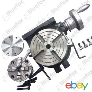 Tavola Rotante 6"/150MM (4 SLOT) HV6 CON MANDRINO INDIPENDENTE 100MM - Foto 1 di 4