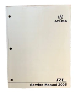 2005 Acura RL Shop Service Repair Manual Book OEM By Honda Motor Co. - Picture 1 of 9