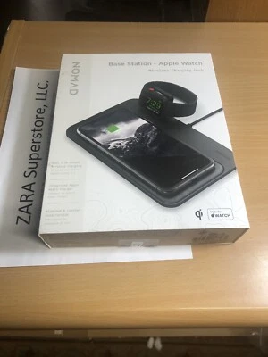 Nomad Qi Wireless Charging Pad 7.5w for iPhone 11/XS/XR and Apple Watch OPEN BOX - Image 1 of 4
