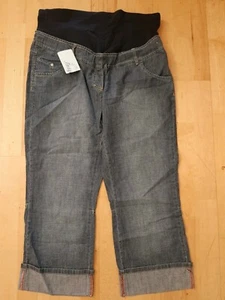 *Neue kurze Jeanshose Gr. 38 Linique 100% Baumwolle Umstandsmode Hose Shorts Top - Bild 1 von 5