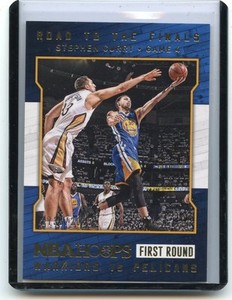 2015-16 NBA HOOPS #25 STEPHEN CURRY "ROAD TO THE FINALS" #1735/2015, WARRIORS