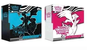Pokemon Black Bolt & White Flare Elite Trainer Box ETB Bundle Vorverkauf - Bild 1 von 1