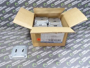 NEW Lot of 25 Thomas & Betts RS5 Dual Toggle Switch Receptacle Covers 4" Square - Picture 1 of 4