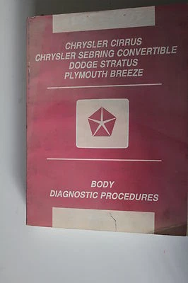 Jeep Chrysler Cirrus Sebring Stratus Breeze Werkstatthandbuch 1996 komplett - Bild 1 von 3