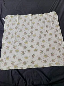 Star Wars Mandalorian Child Baby Yoda Precious Cargo Blanket Cotton Lovey 26"×28 - Picture 1 of 11