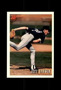 JEFF DARWIN #627 SEATTLE MARINERS 1993 BOWMAN FREE SHIPPING