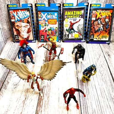 Marvel Legends Sentinel BAF 2005 ToyBiz Action Figure Lot of 6 Loose with Stands - Image 1 of 4