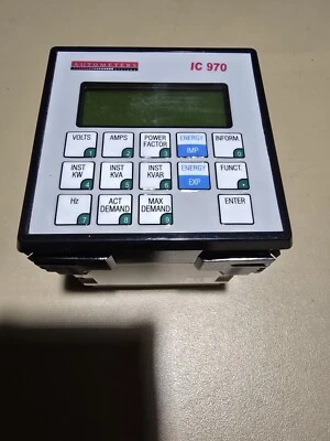 Autometers Systems IC 970 Panel Mounted Energy Meter, 900 Series, 3-phase - Image 1 of 4